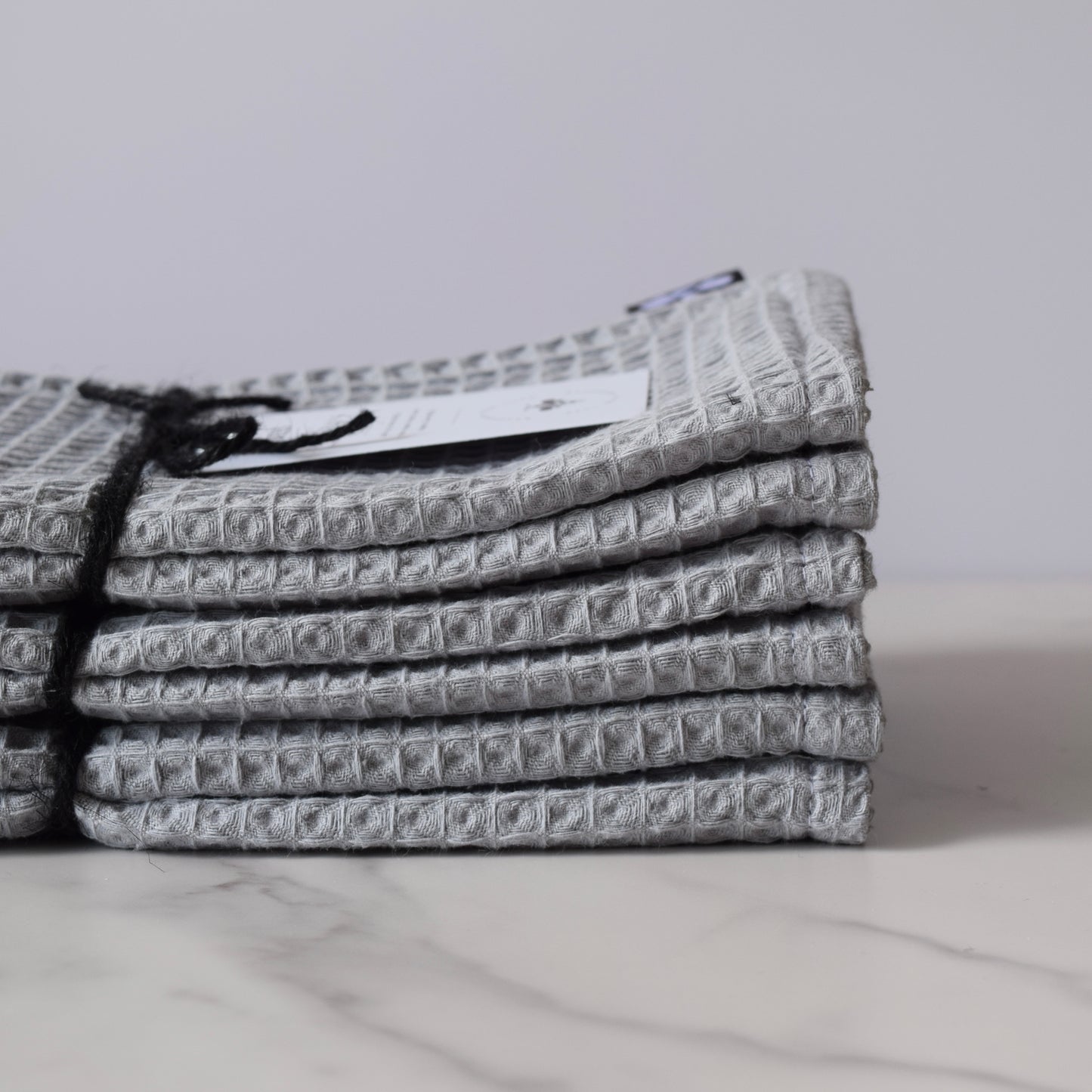 Extra -Strong Organic waffle Dishcloth-4-Ply Power. (Mustard)