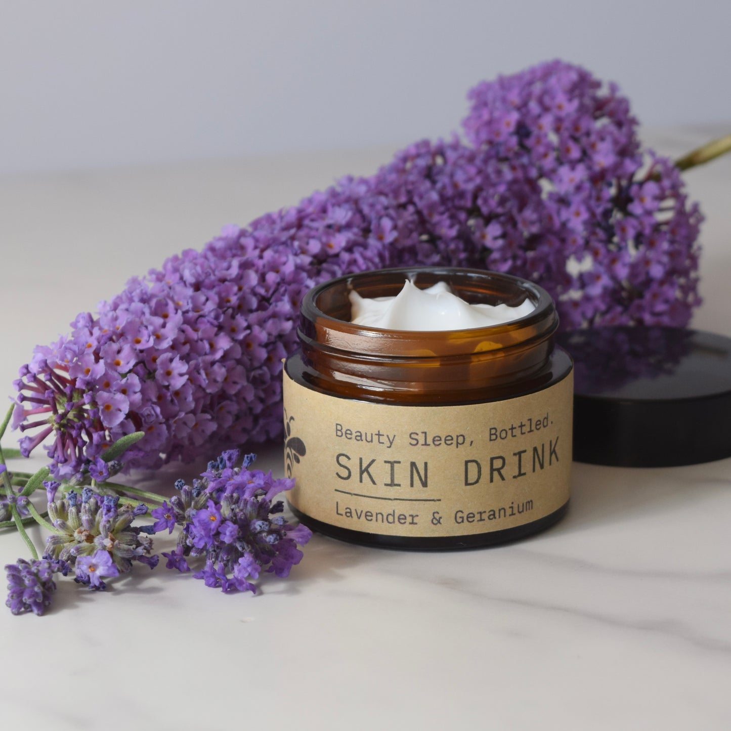 Skin Dink-Beauty Sleep, Bottled. Lavender & Geranium Night Cream
