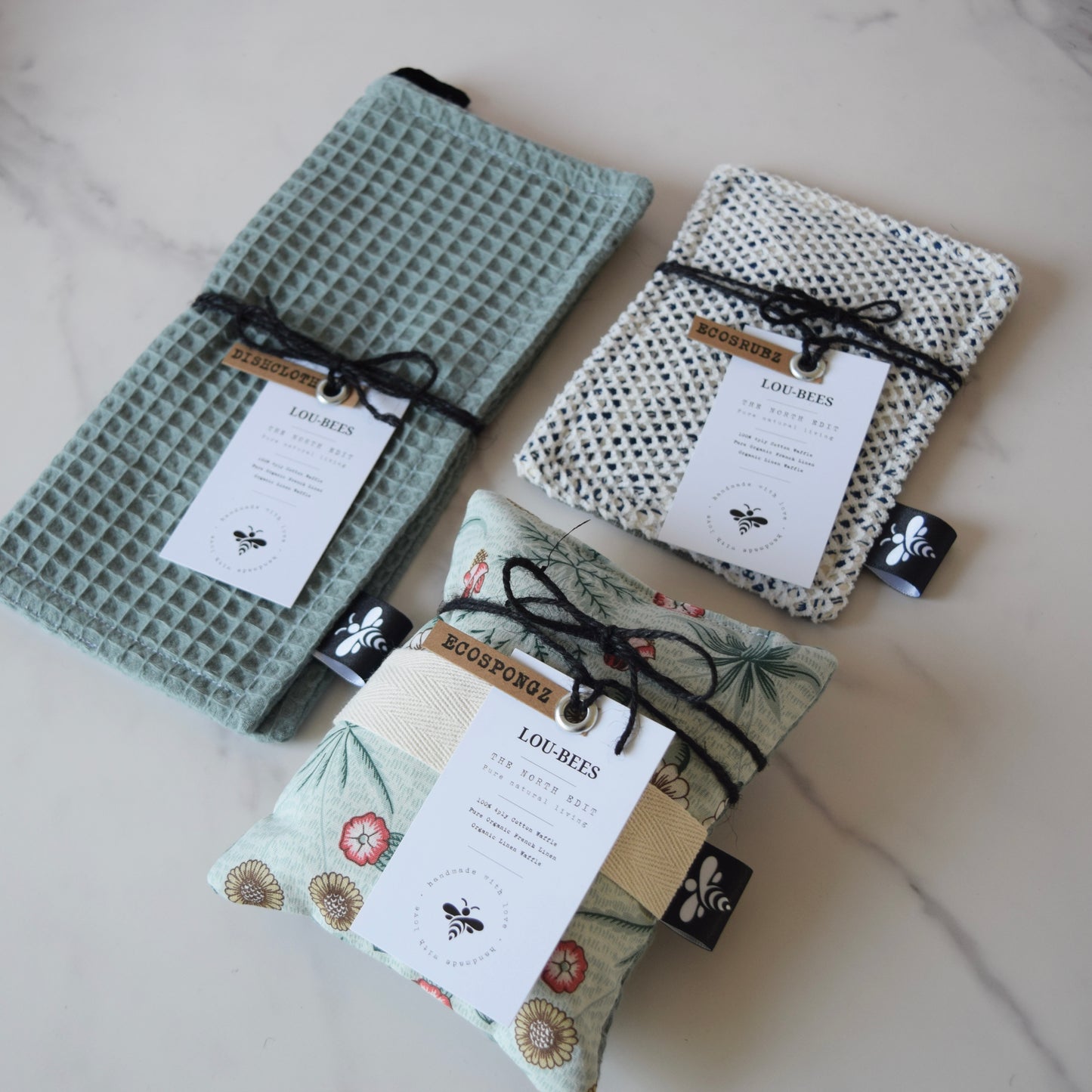 Eco Kitchen Trio Pack William Morris(Strawberry Thief)