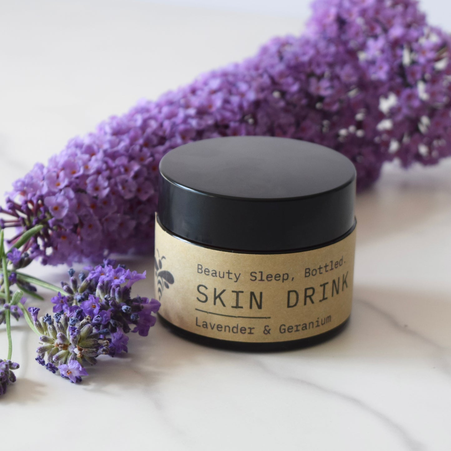 Skin Dink-Beauty Sleep, Bottled. Lavender & Geranium Night Cream