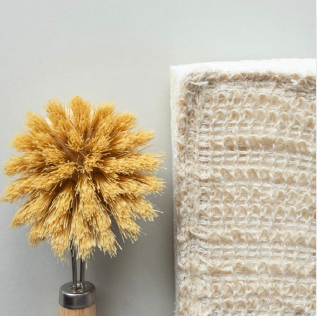Lou-bees Bamboo Dish Brush.
