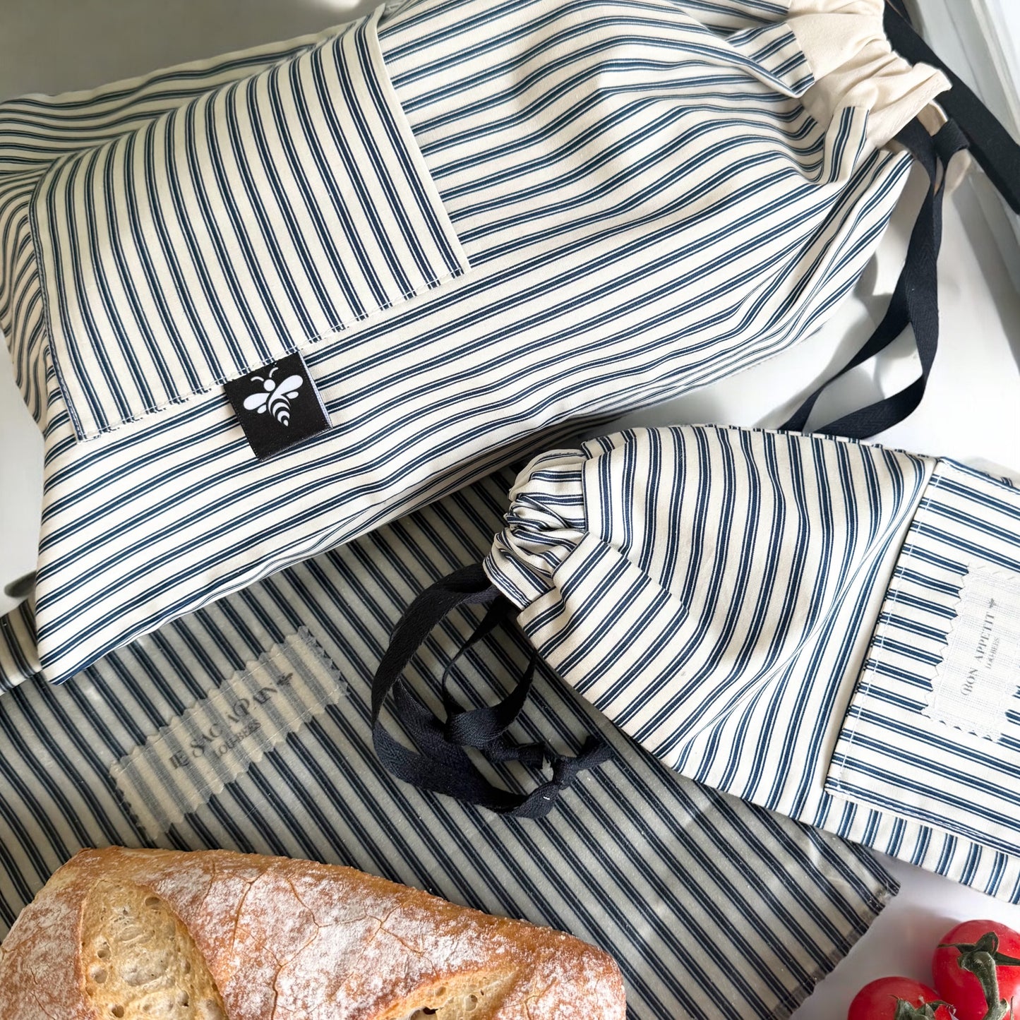 Lou-bees French style on the go cutlery bag.