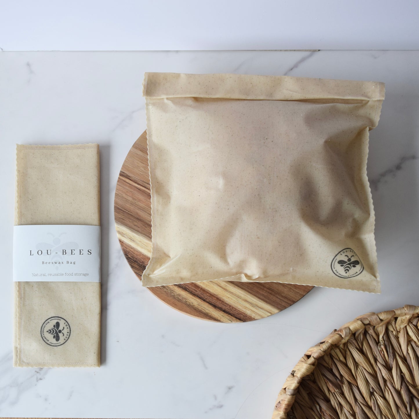 Reusable Beeswax Bag – Closer to Nature