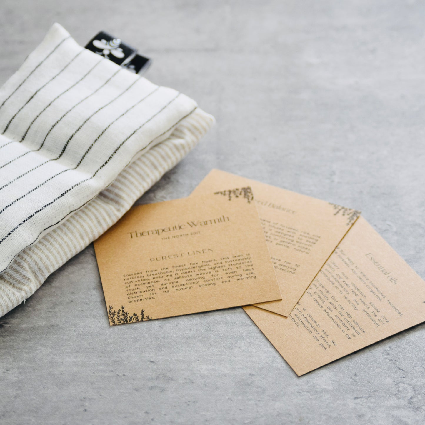 Pure Linen Heat Pad.