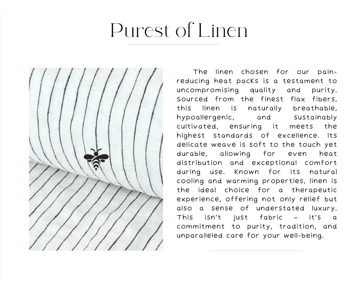 Pure Linen Heat Pad.