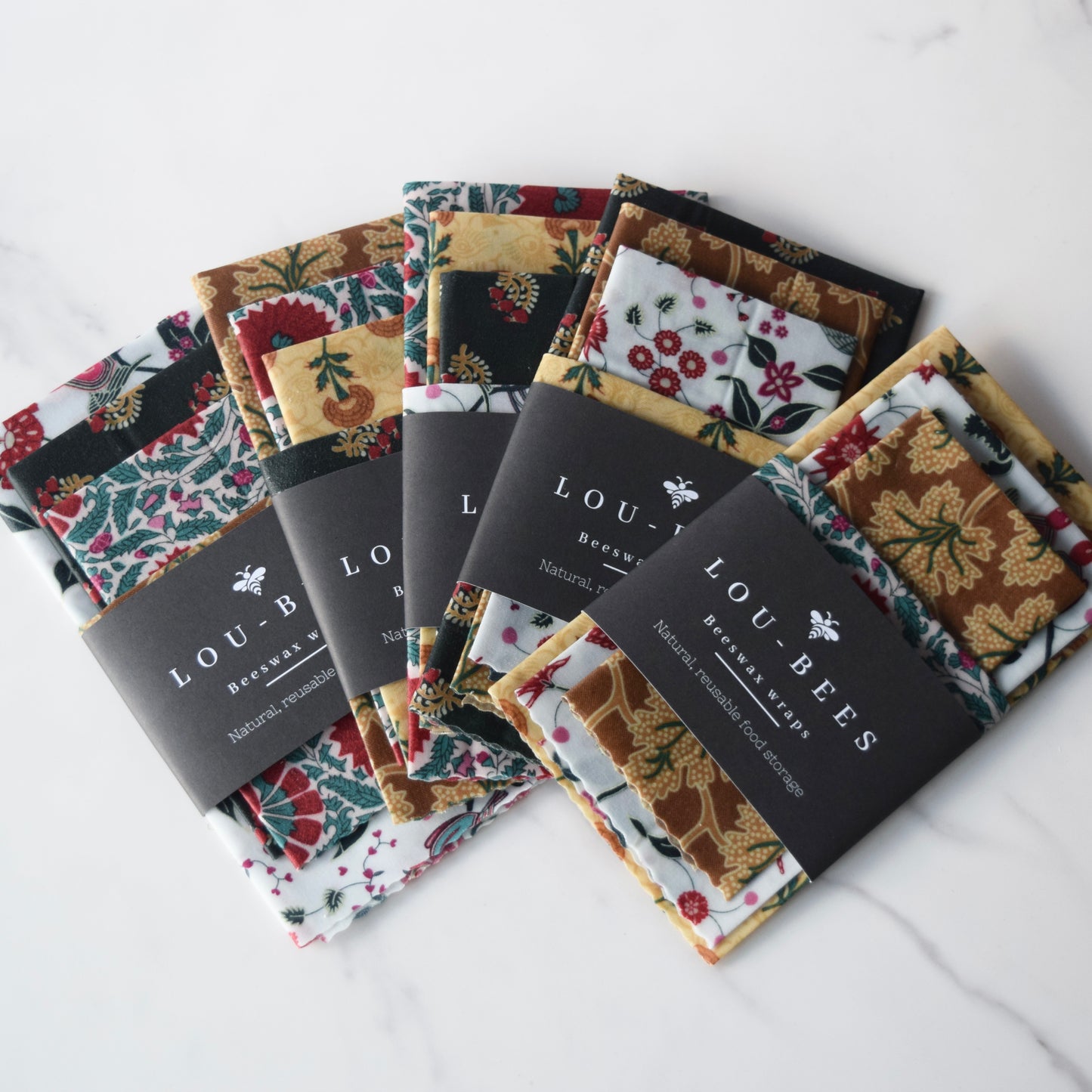 William Morris Indian Summer Beeswax Wraps