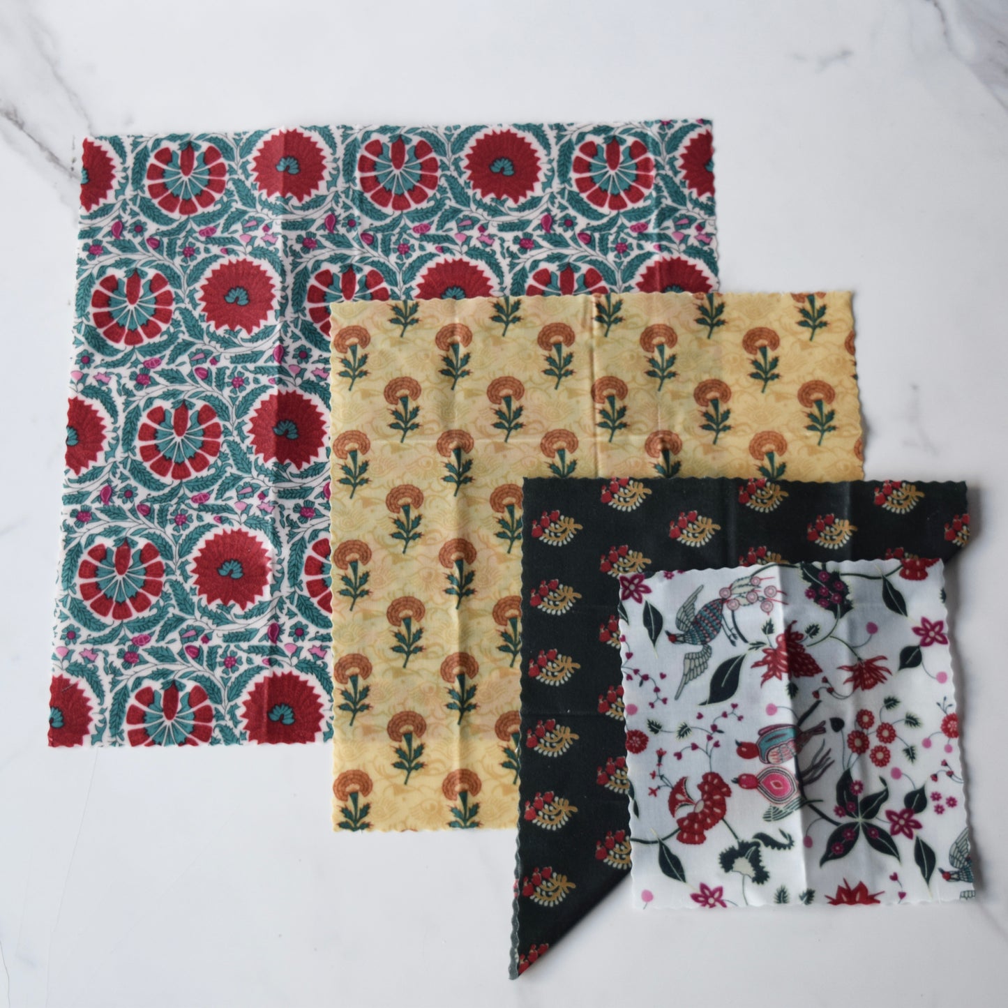 William Morris Indian Summer Beeswax Wraps