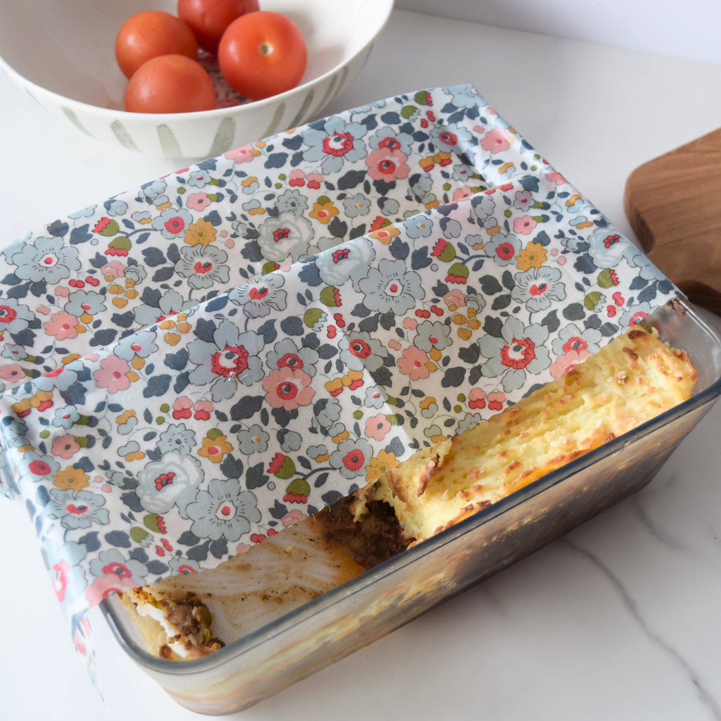 Lightweight Large Liberty Beeswax wrap 17”x13”